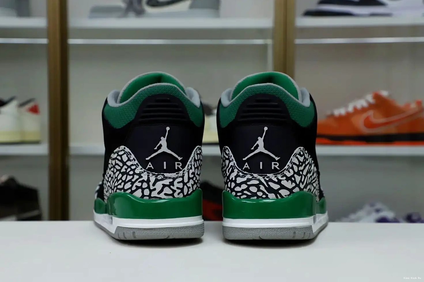 PINE GREEN 3 AIR Kimikick JORDAN 0420